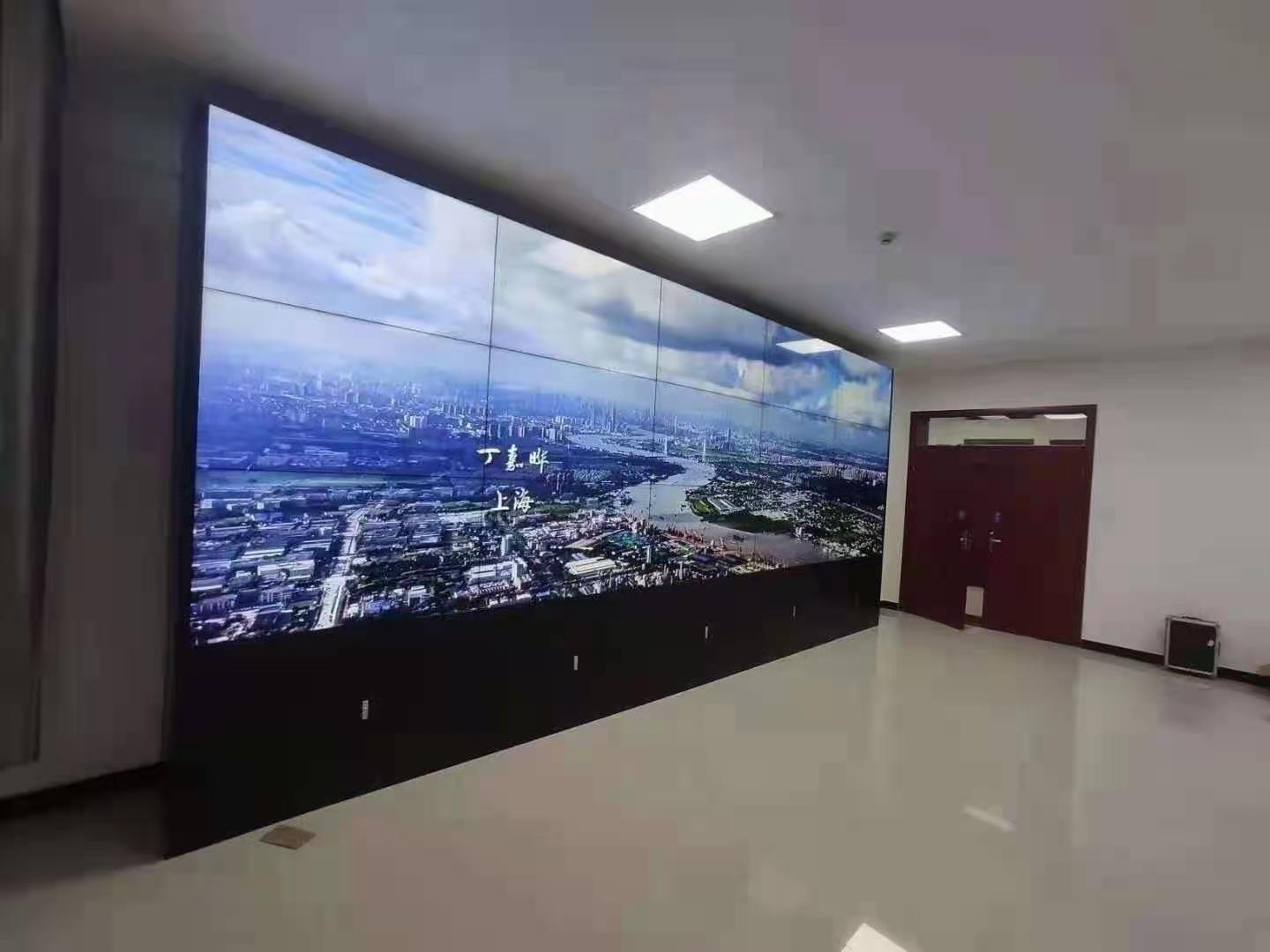 礼泉拼接屏-55寸京东方液晶拼接屏3X4案例展示